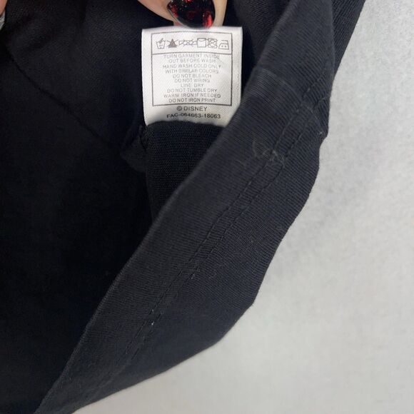 Disney Hong Kong Shirt Womens Small Black Glow in Dark Minnie Mouse Disneyland - Picture 12 of 14